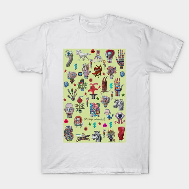 Pop surrealism T-Shirt by diegomanuel